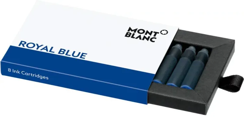 Montblanc INK CARTR ROYAL BLUE 1PACK=8CARTR 105193