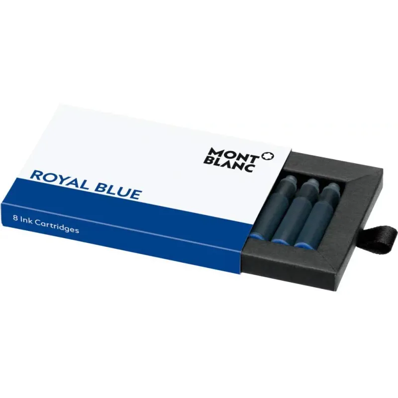 Montblanc INK CARTR ROYAL BLUE 1PACK=8CARTR 105193