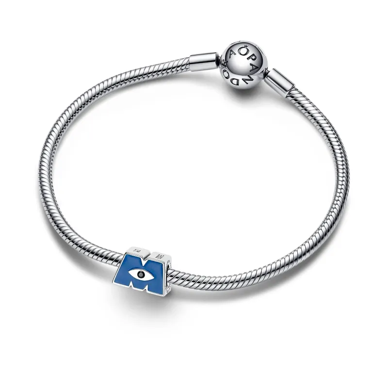 PANDORA Disney Pixar Monsters, Inc. Logo M Charm 792753C01
