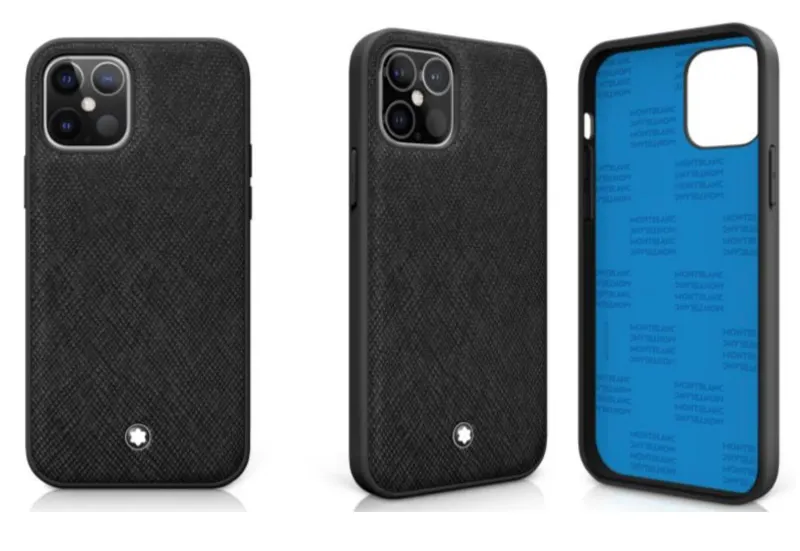 Montblanc Hard Phone Case iPhone 12 & 12 Pro Black 128650
