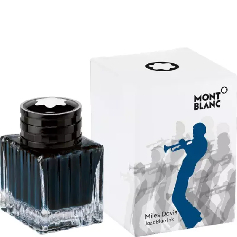 Montblanc Ink Bottle Gc M.Davis Blue 30 Ml 114991