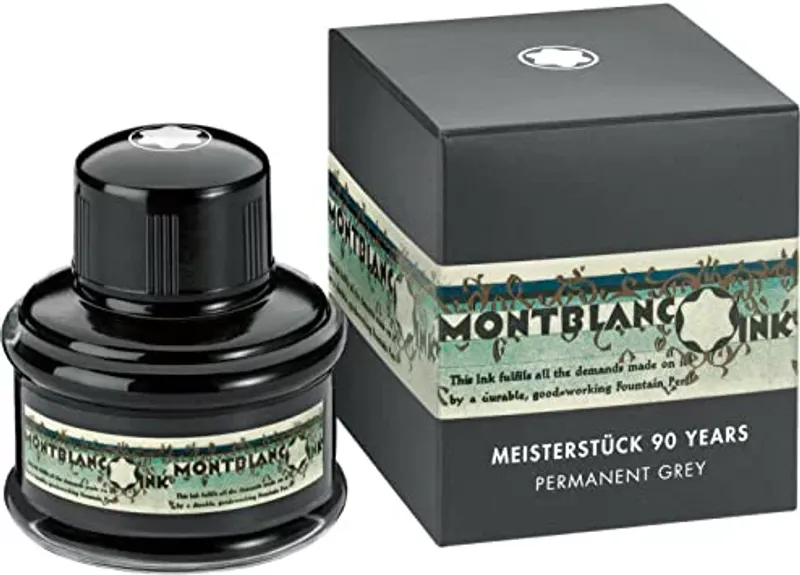 Montblanc Tinteiro Cinza 90Yrs 35Ml 111408