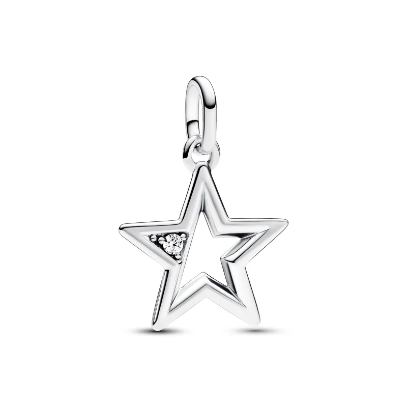 Pandora Conta Medalhão Estrela Brilhante Pandora ME 793032C01
