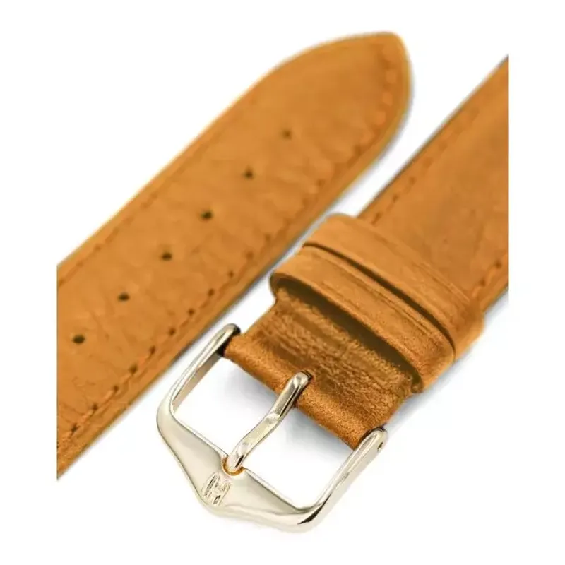 Hirsch Bracelet Camelgrain L Brown 01009010-1-18