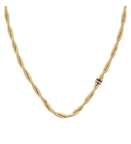 Colar Braided Metal Dourado                                 