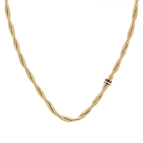 Colar Braided Metal Dourado                                 