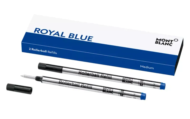 Montblanc Recargas Rb M 2X1 Royal Blue 124504