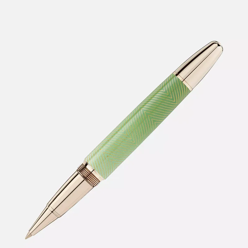 Montblanc Meisterstück Calligraphy Solitaire Celadon Dégradé Rollerbal 129555