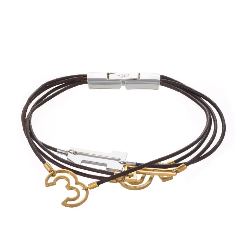 Marcolino Pulseira Goms More Of Me GRM3.PC320