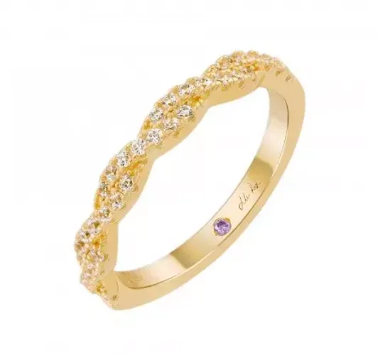 ANEL UNIKE MIA ROSE BRAID SHINNY GOLD T16                   