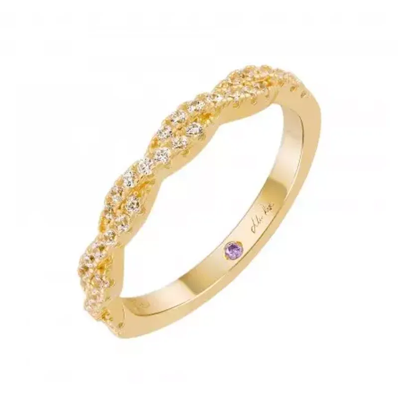 Unike ANEL UNIKE MIA ROSE BRAID SHINNY GOLD T16 UK.AN.1204.0480