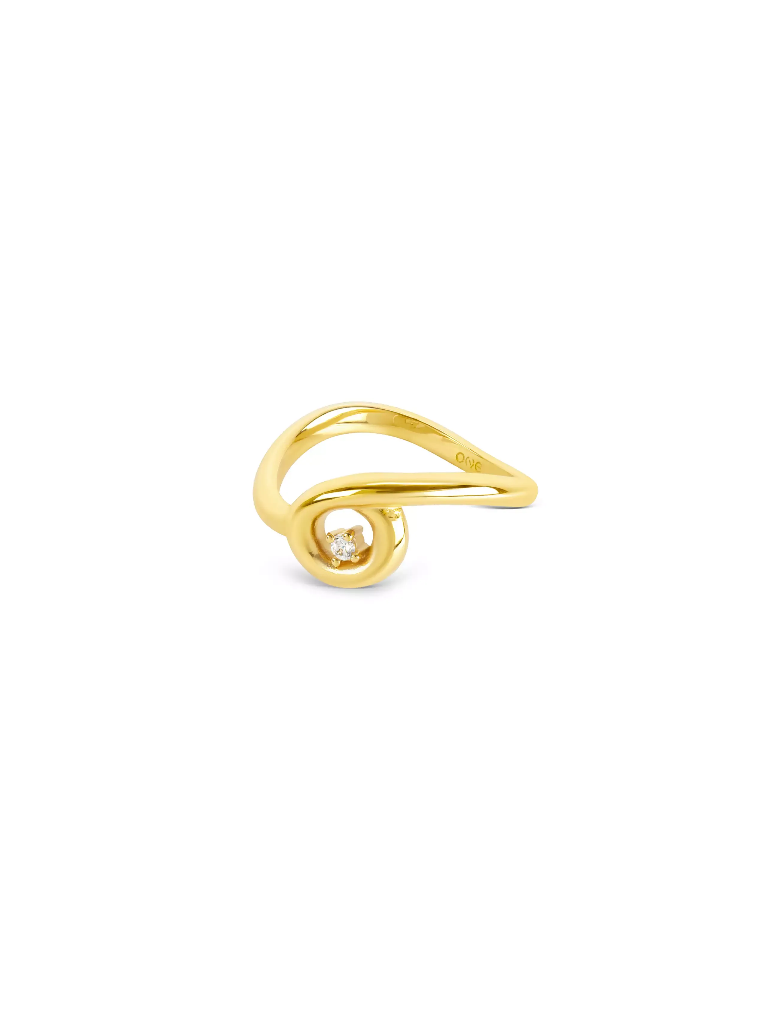 Anel InfinityTwisted Gold                                   