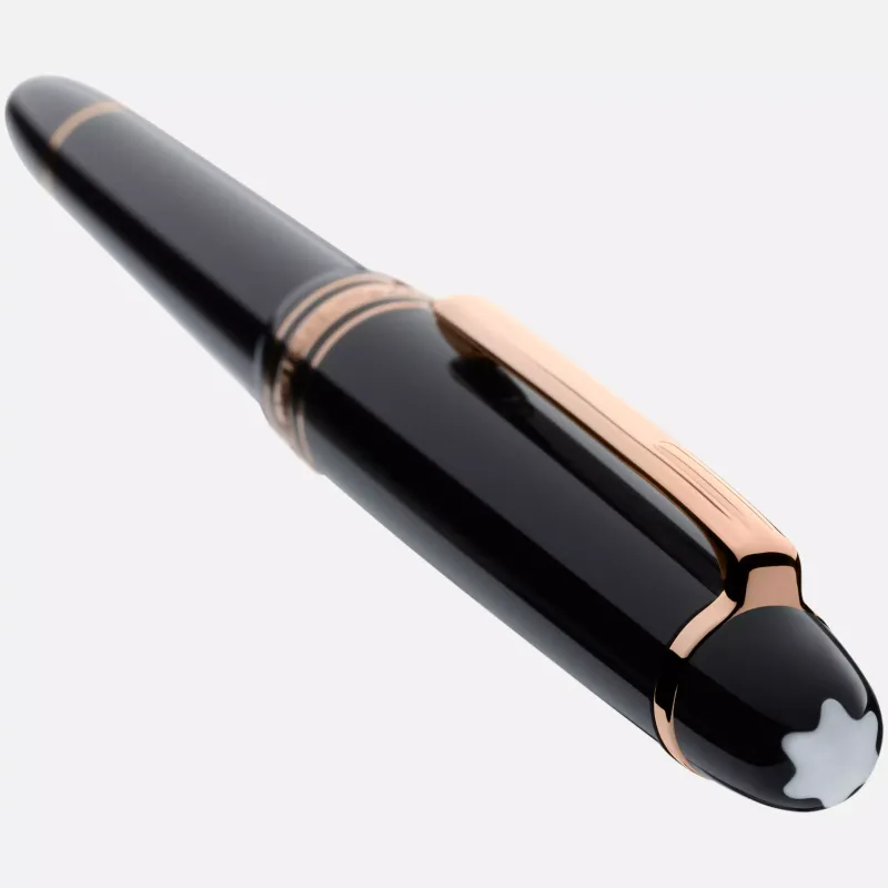 Montblanc Meisterstück Rose Gold-Coated Rollerball Pen 132487