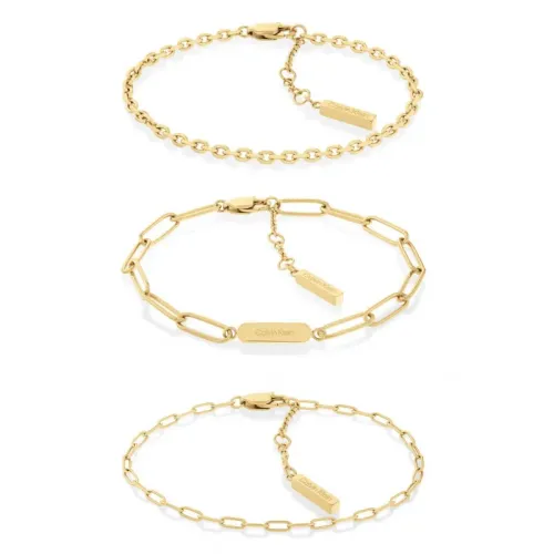 Gift Set Pulseiras em Dourado                               