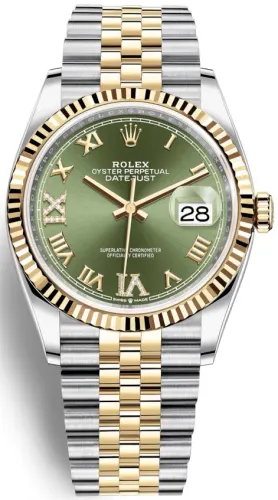Imagem ROLEX DATEJUST 36mm AÇO/OURO AMARELO