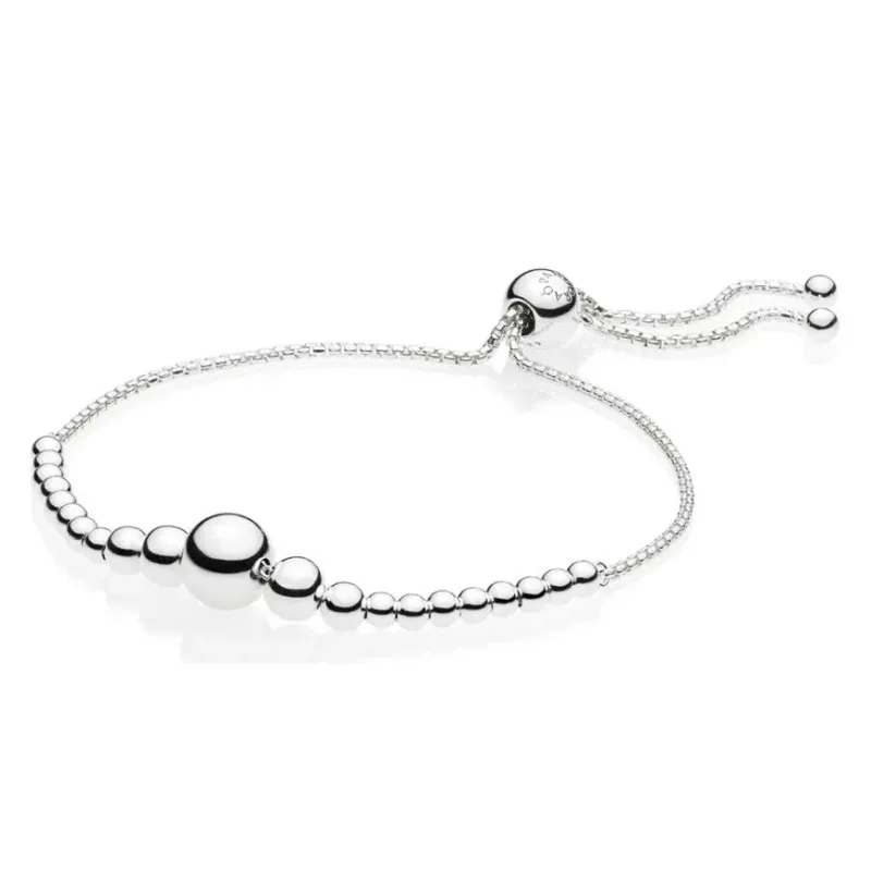 Pandora Pulseira Deslizante Linha de Esferas 597749-1