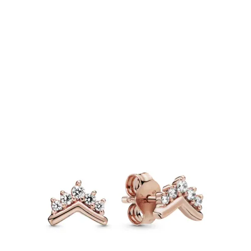 Brincos Espigão Tiara Wishbone