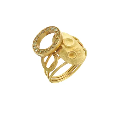 Imagem Anel Ouro com Pedras