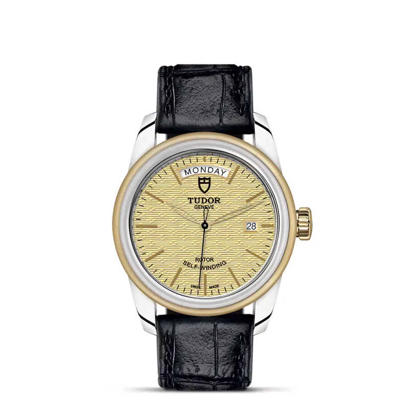 Tudor Glamour Date+Day M56003-0010