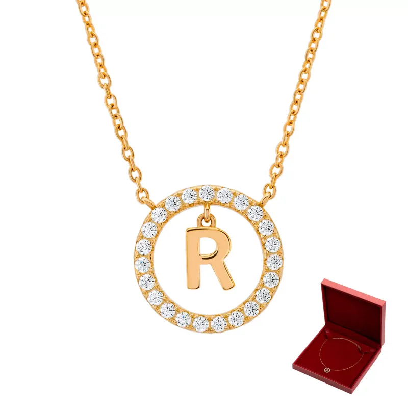 Unike Letter R Necklace UK.CL.1204.0305