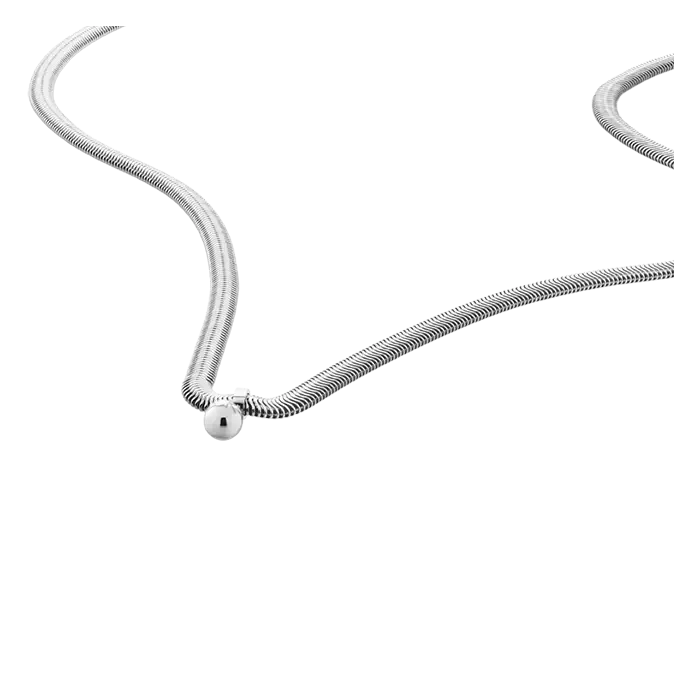 Imagem Colar Layered Prateado