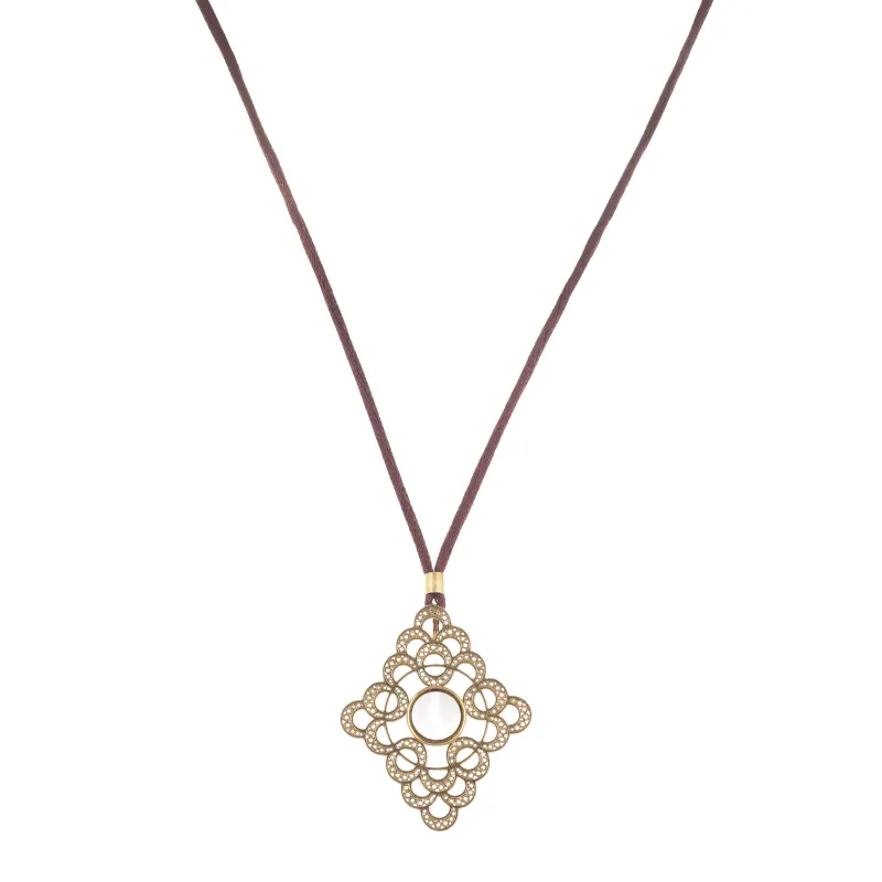 Marcolino Colar Filigrana em Prata 10CL-PD0032QF