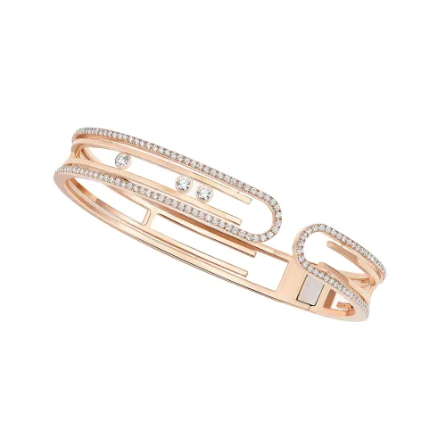 Imagem Pulseira 10th Ouro Rosa com Diamantes