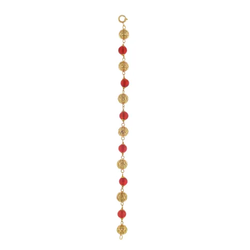 Pulseira em Ouro com Pedras                                 