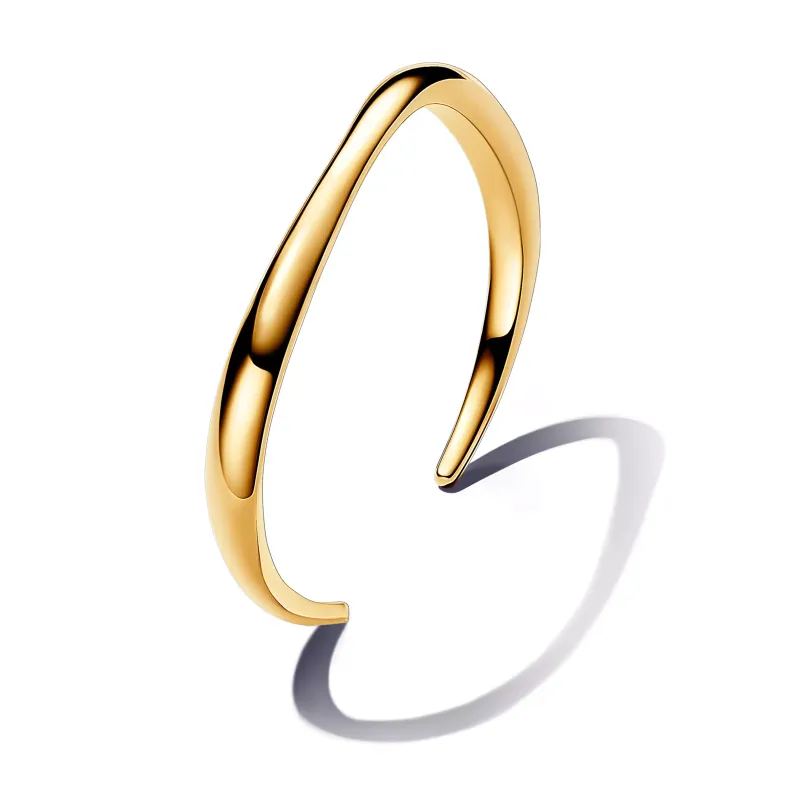 Pandora Pulseira aberta com design orgânico 563310C00-2
