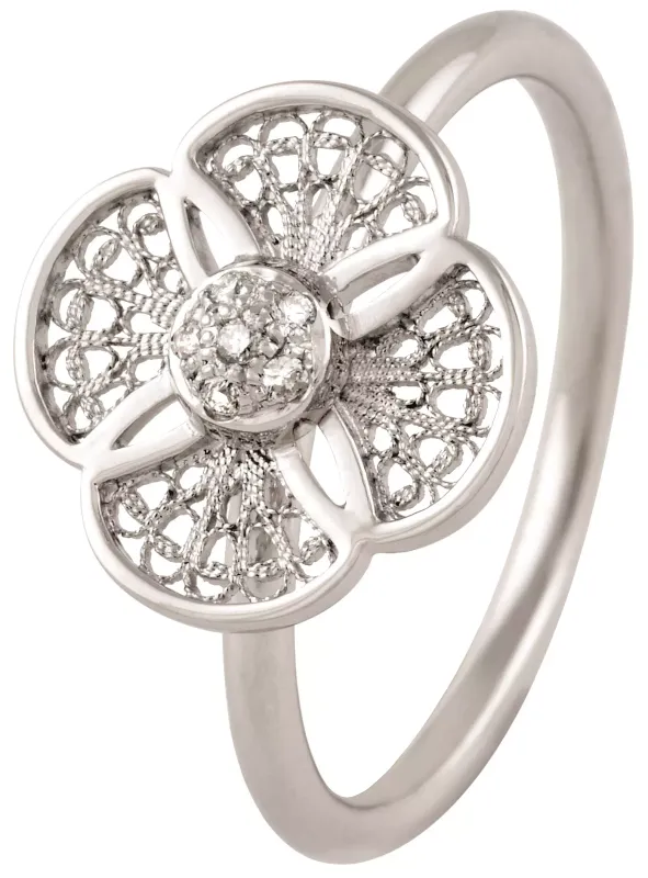 Eleutério White Gold Ring ANOB0217