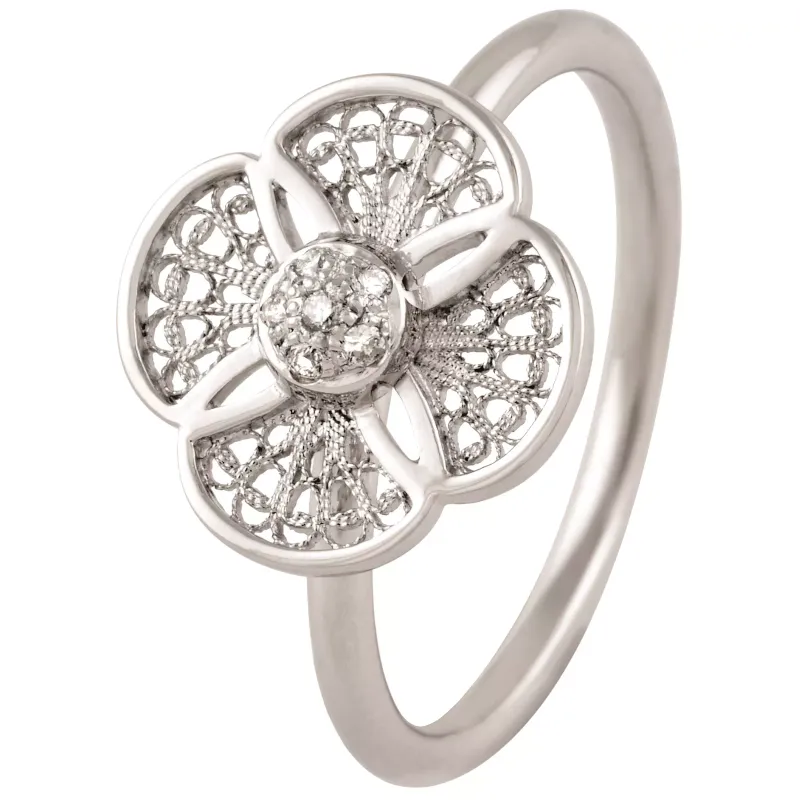 Eleutério White Gold Ring ANOB0217