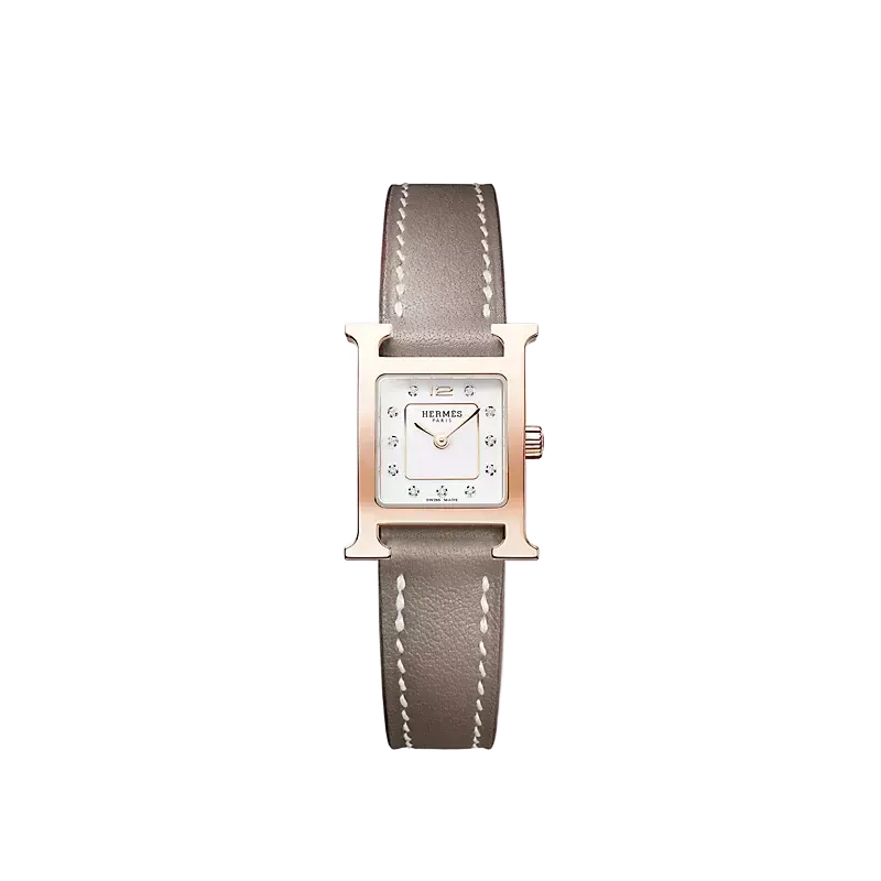 Hermès Heure H watch, Mini model, 21 mm 13HH1102231/SW18-I