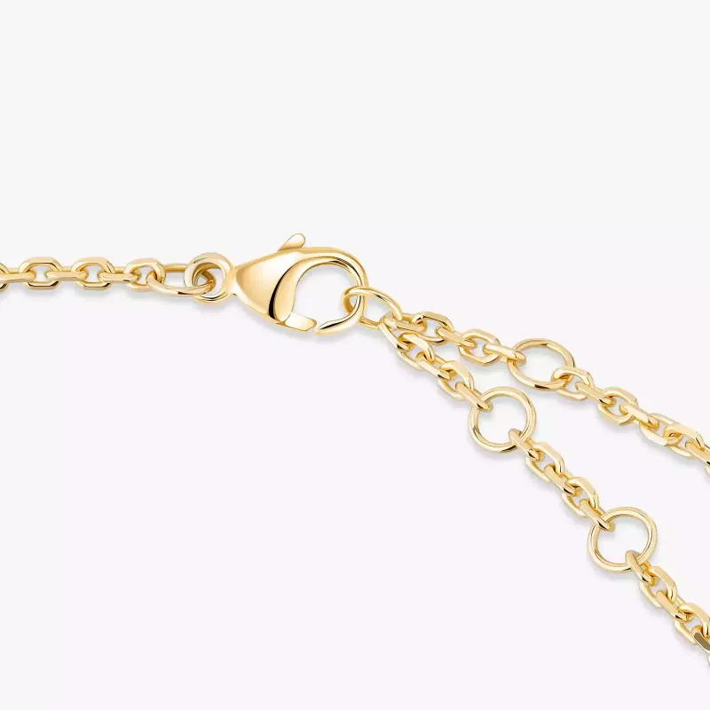 Messika Move Classique Ciselé Diamond Bracelet in Yellow Gold PU.14586.YG