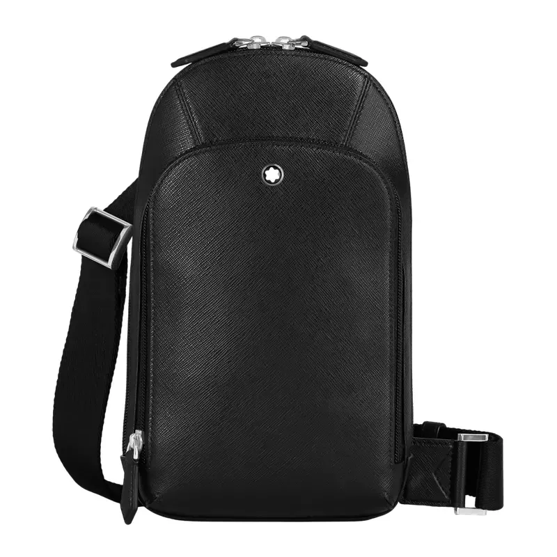 Montblanc Bolsa Transversal Sartorial Preta 199368