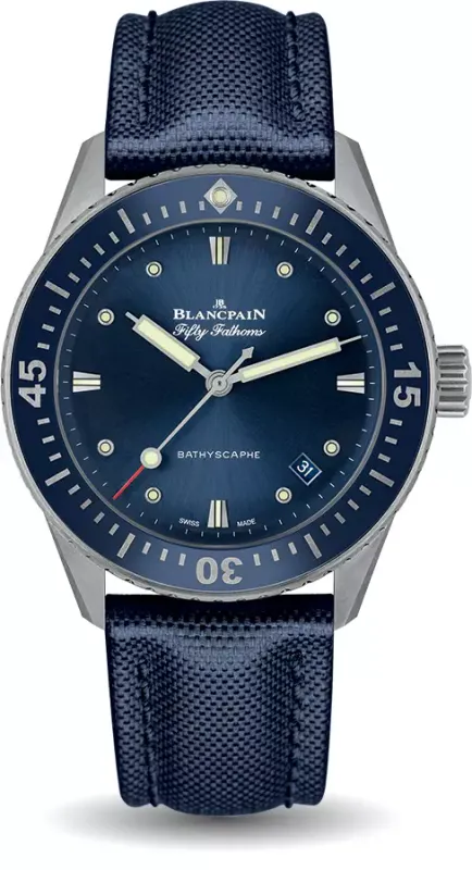 Blancpain Blancpain Fifty Fathoms Bathyscaphe aço 5100-1140-O52A