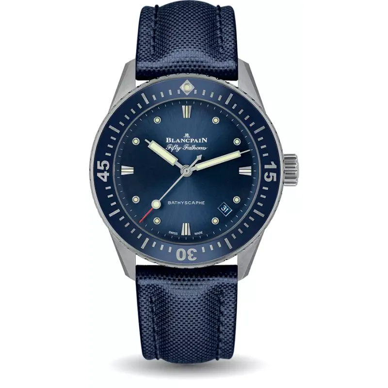 Blancpain Blancpain Fifty Fathoms Bathyscaphe aço 5100-1140-O52A