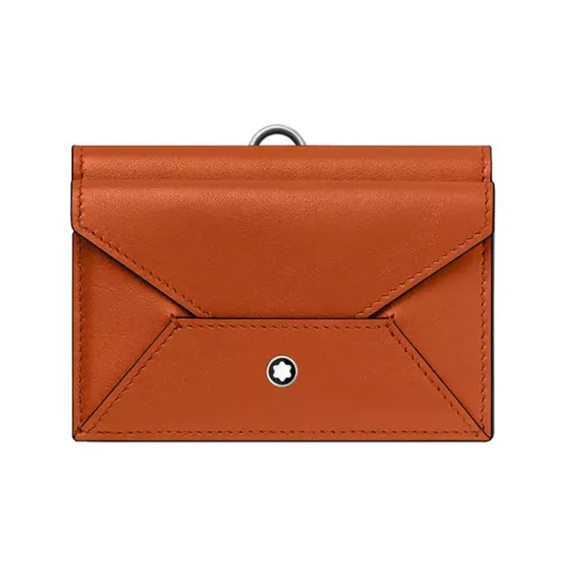 Montblanc Meisterstück Selection Soft Card Holder 4cc Spicy Orange 131256