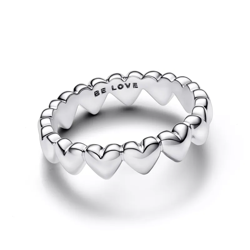 Pandora Hearts sterling silver ring 193427C00-50