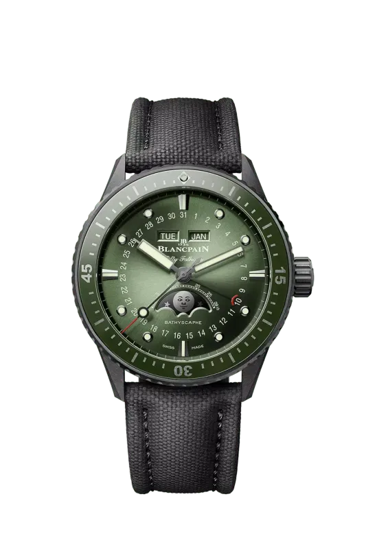 Blancpain Bathyscaphe Quantième Complet Phases de Lune 5054-0153-B52A