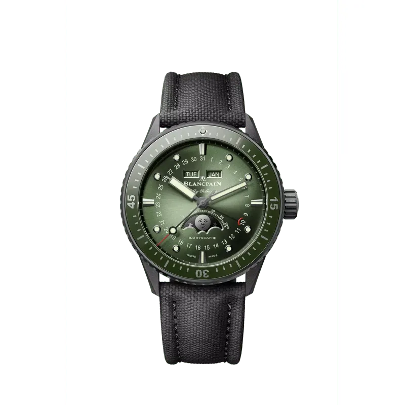 Blancpain Bathyscaphe Quantième Complet Phases de Lune 5054-0153-B52A