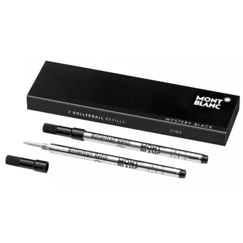 Montblanc Recargas Rollerbal F 2X1 Mystery Black 105162