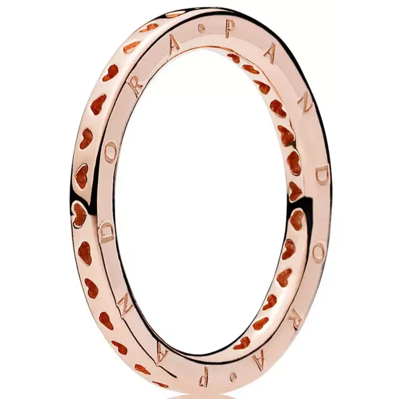 Pandora Anel Pandora Rose Heart 187133-52