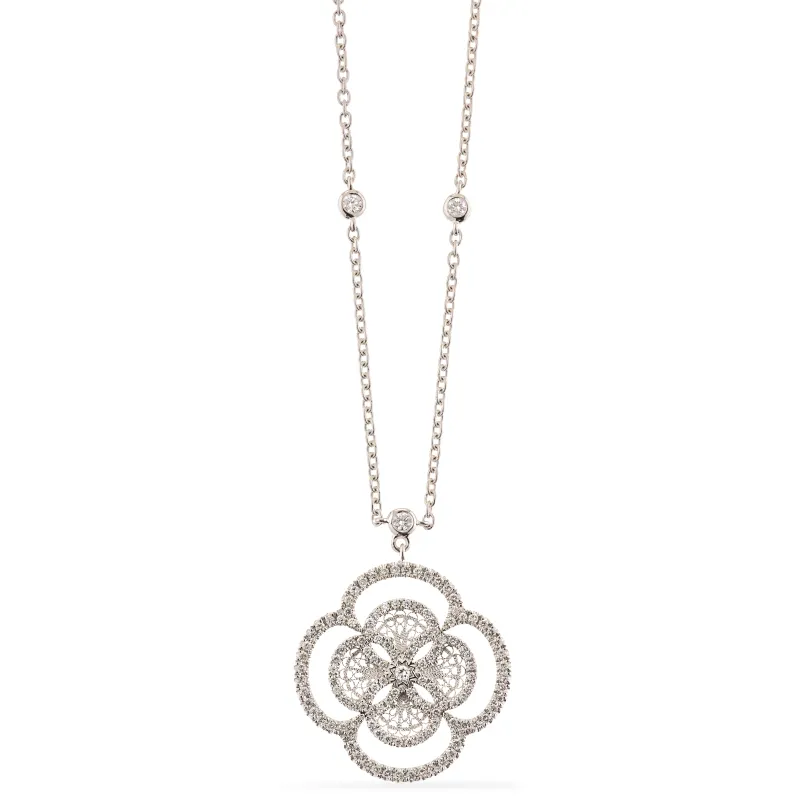 Eleutério White Gold Necklace CLOB0252