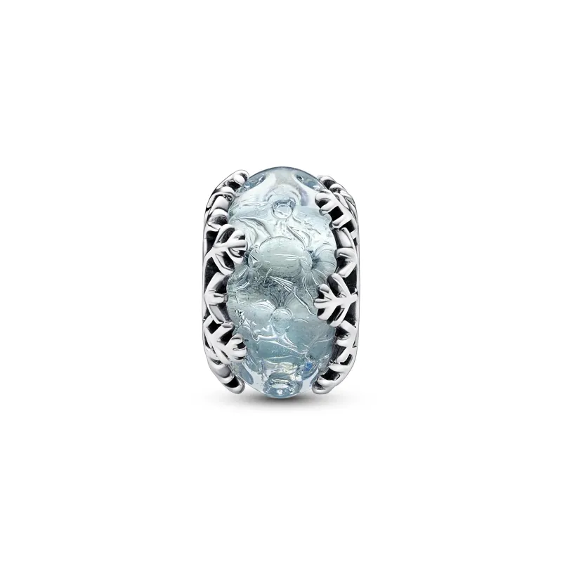 Pandora Conta Winter Blue Snowflake Murano 792377C00