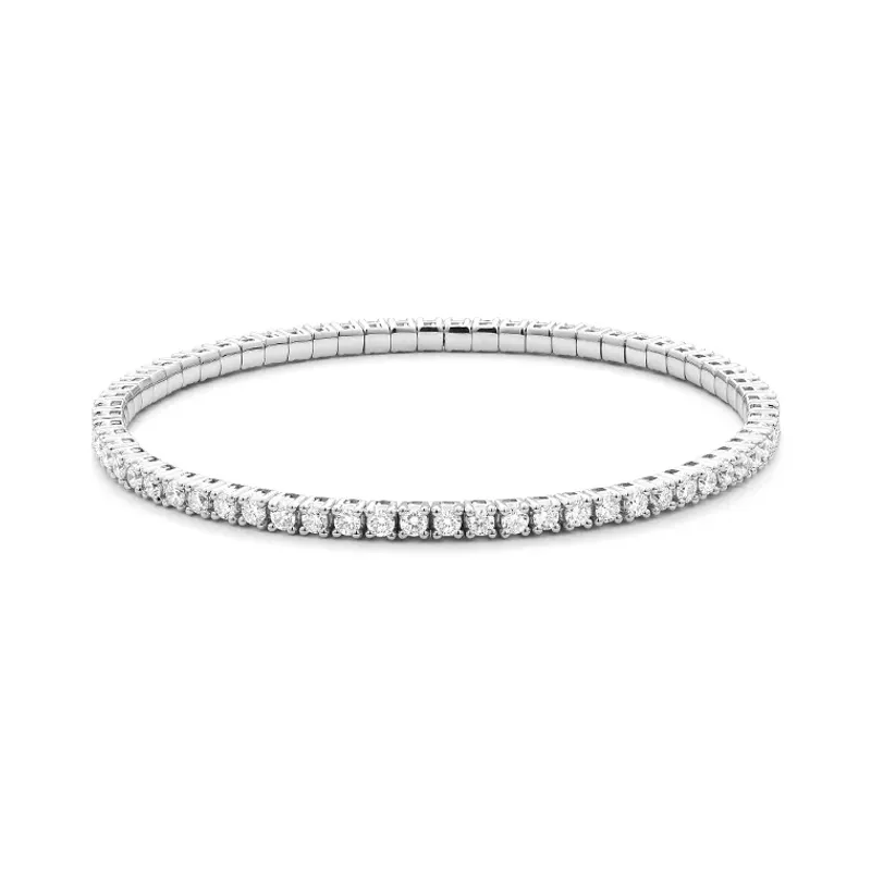 Marcolino Anel Ouro Branco com Diamantes FA1349-16