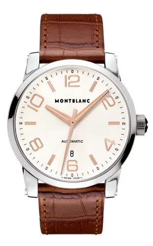 Image RELOGIO MONTBLANC TIMEWALKER 42mm SLV DIAL / ALLIG STRAP