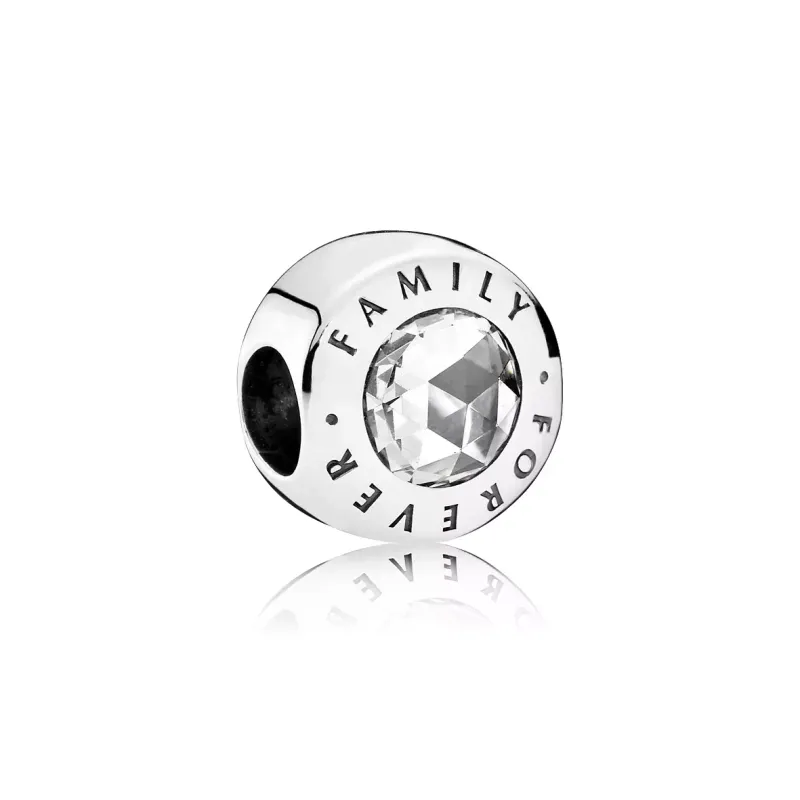 Pandora Conta Família para Sempre 791884CZ