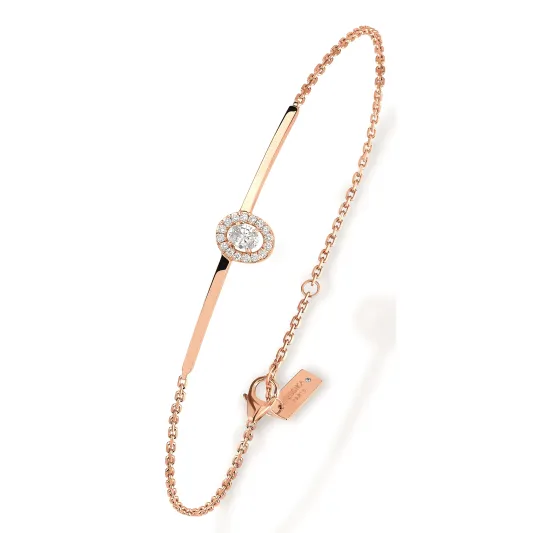 Messika Bracelet Glam Azone Pink Gold with Diamonds                  MEK.22.PU.6176.PG