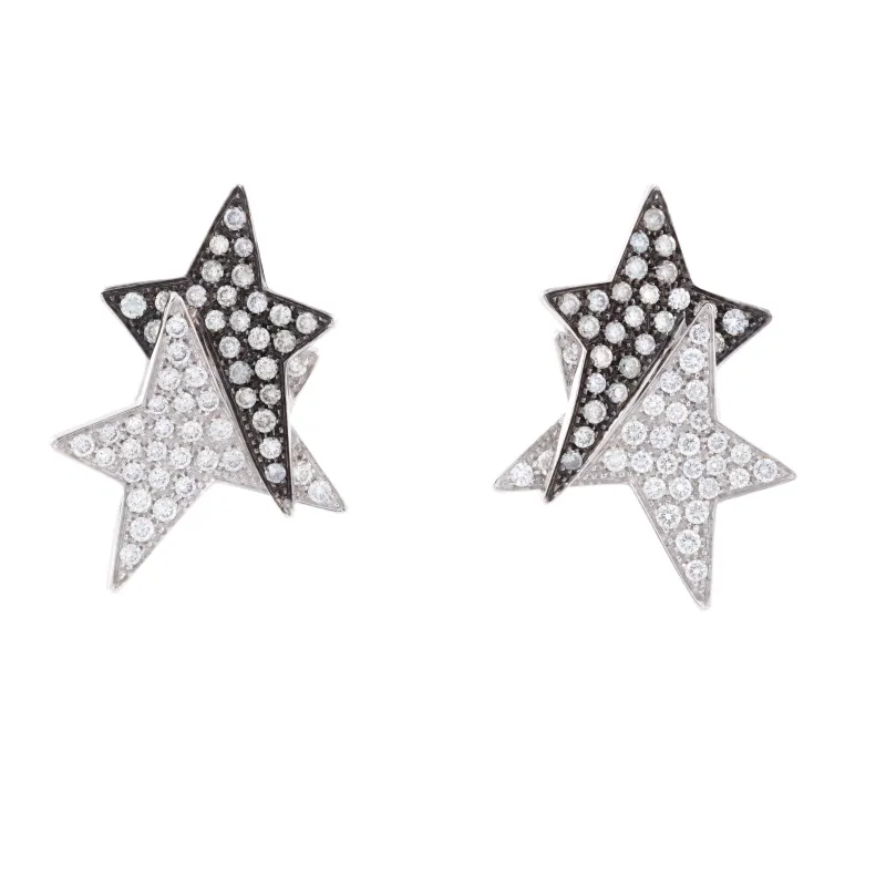 Marcolino Flavio Ouro Branco Earrings E5517