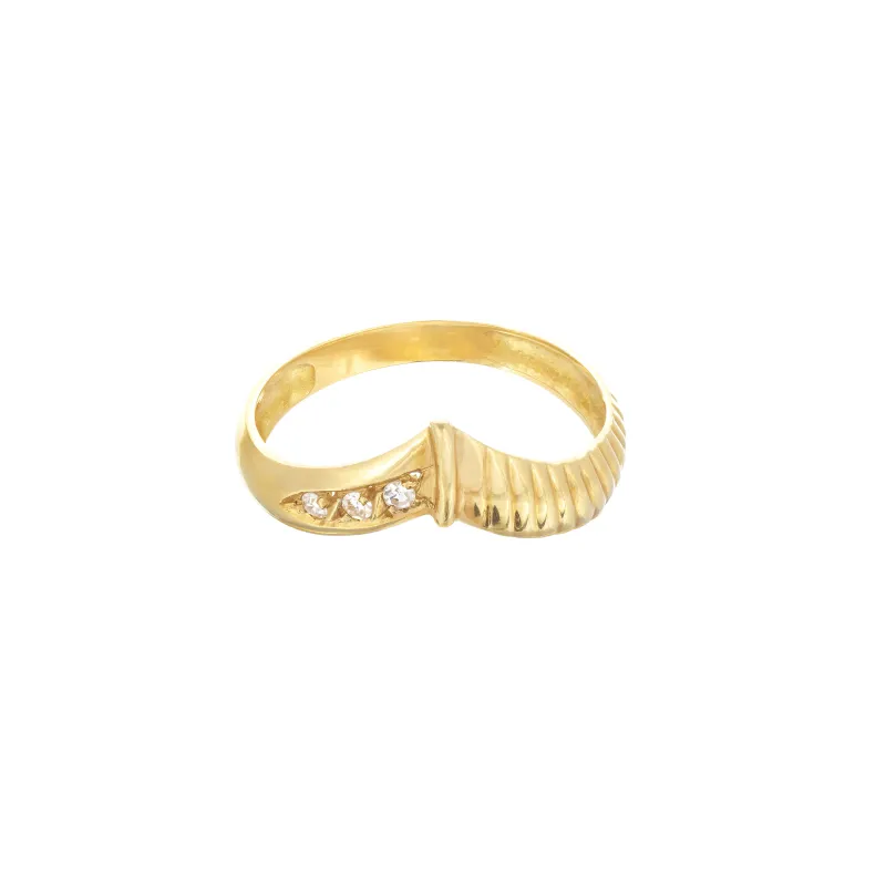 Marcolino Anel Ouro Amarelo 301183